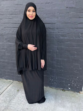 Load image into Gallery viewer, Black Two Piece Prayer Set