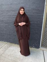Load image into Gallery viewer, Brown Two Piece Prayer Set