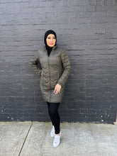 Load image into Gallery viewer, Khaki Puffy Jacket