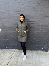 Load image into Gallery viewer, Khaki Puffy Jacket