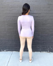 Load image into Gallery viewer, Lilac Cotton Body Top