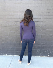 Load image into Gallery viewer, Navy Blue Cotton Body Top