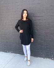 Load image into Gallery viewer, Sophia Black Cotton Shirt