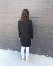 Load image into Gallery viewer, Sophia Black Cotton Shirt