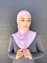 Load image into Gallery viewer, Pink Two Piece Cotton Hijab