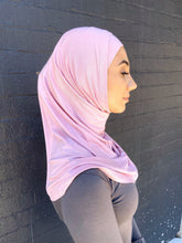 Load image into Gallery viewer, Pink Two Piece Cotton Hijab