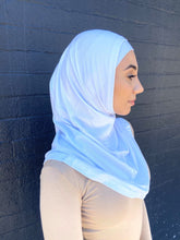 Load image into Gallery viewer, White Two Piece Cotton Hijab