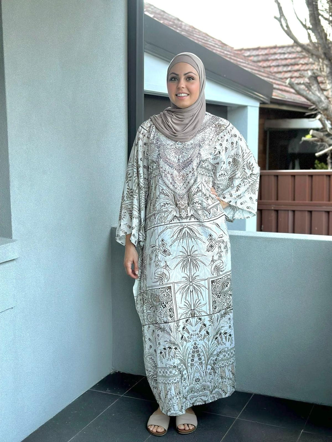 Butterfly Kaftan - Off White