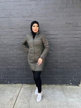 Load image into Gallery viewer, Khaki Puffy Jacket
