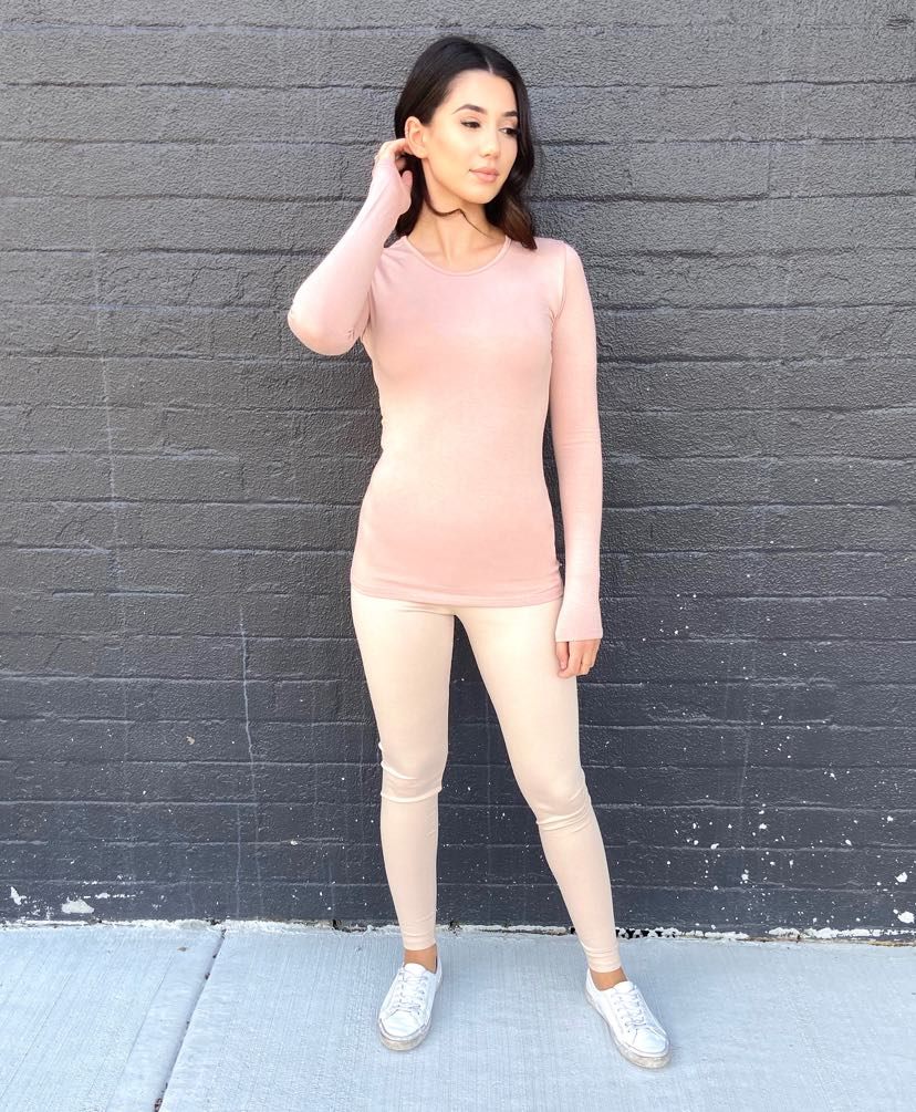 Dusty Pink Cotton Body Top