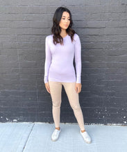 Load image into Gallery viewer, Lilac Cotton Body Top
