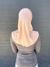 Load image into Gallery viewer, Dusty Pink Two Piece Cotton Hijab
