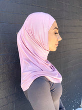 Load image into Gallery viewer, Pink Two Piece Cotton Hijab
